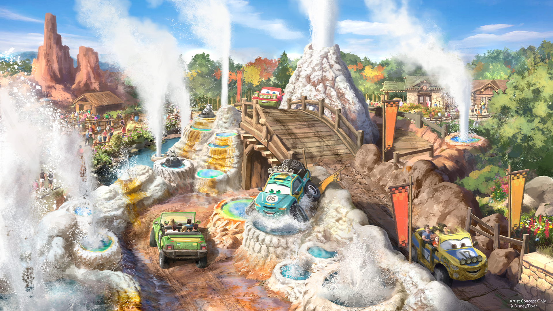 Walt Disney Imagineering Could Be Teasing a Flying Helicopter for Piston Peak National Park
