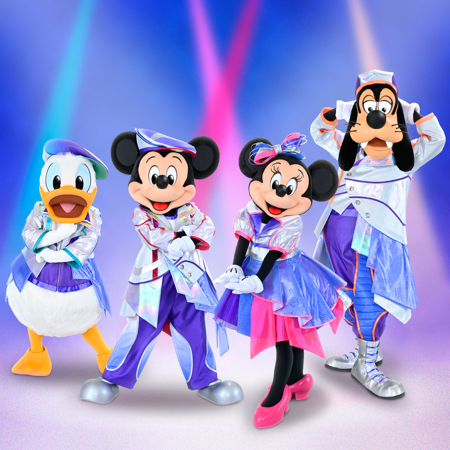 ‘Happy! Funky! Groovy!’ Costumes Revealed for Upcoming Mickey and Friends Show at Tokyo Disneyland