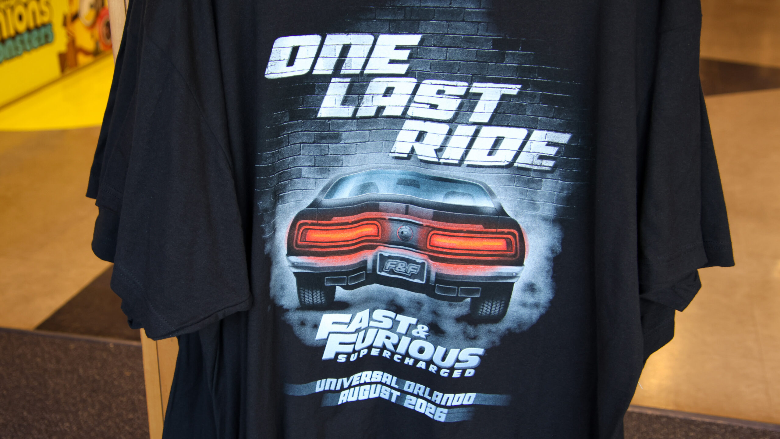 Fast & Furious: Supercharged ‘One Last Ride’ T-Shirt Released After Permanent Closure
