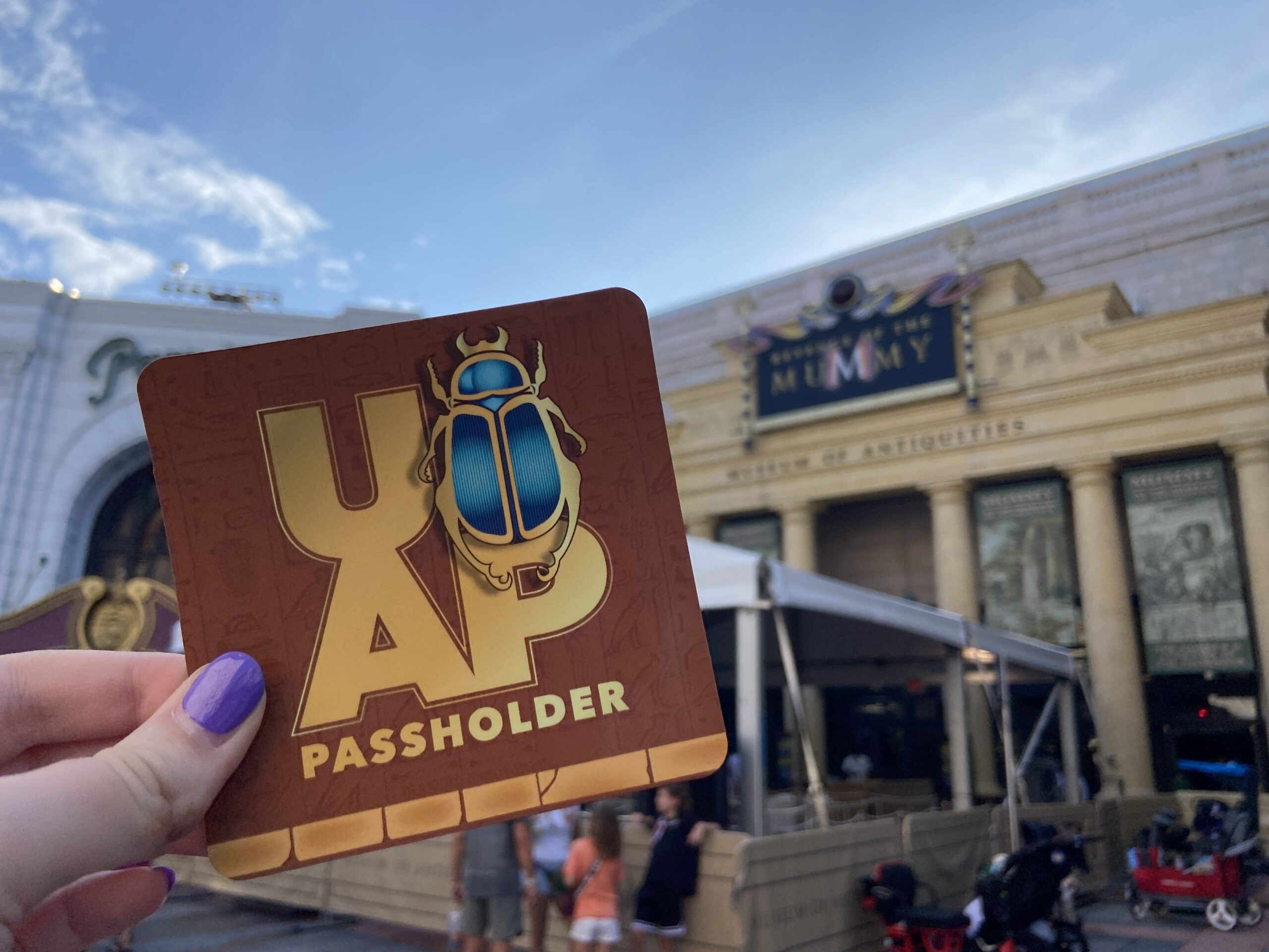 Universal Annual Passholders can now get the new Passholder Magnet inspired by Revenge of the Mummy.