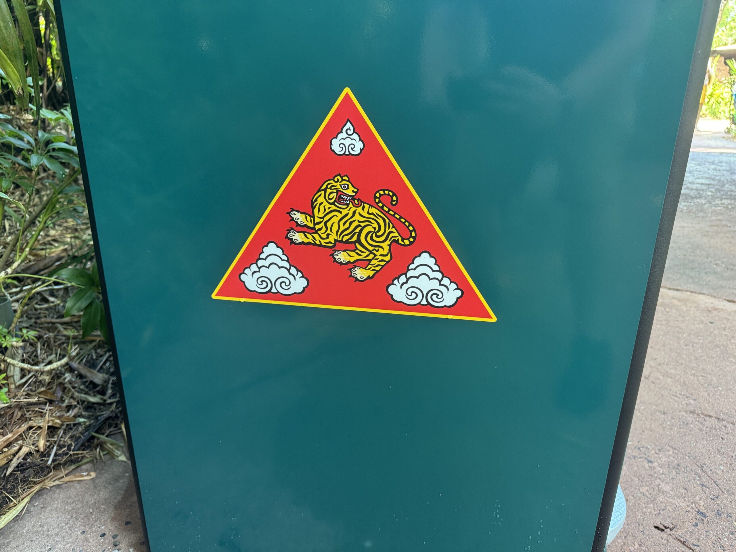 Solar-Powered Tiger Trash Cans Arrive at Disney's Animal Kingdom