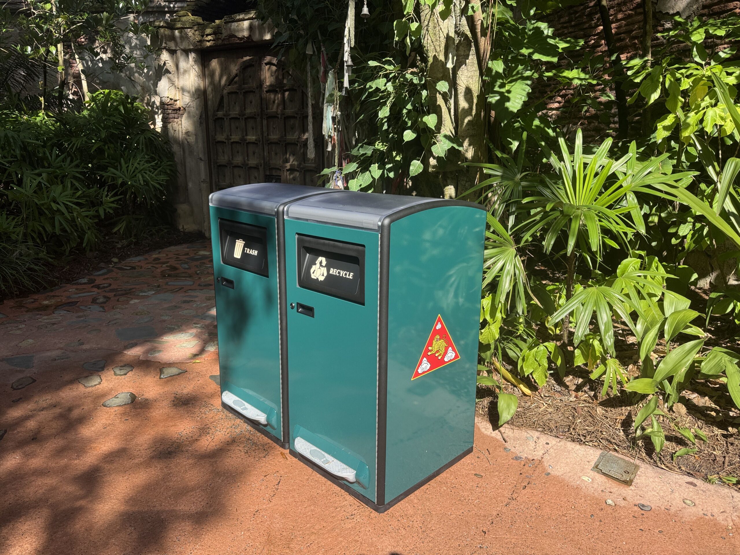 Solar-Powered Tiger Trash Cans Arrive at Disney’s Animal Kingdom