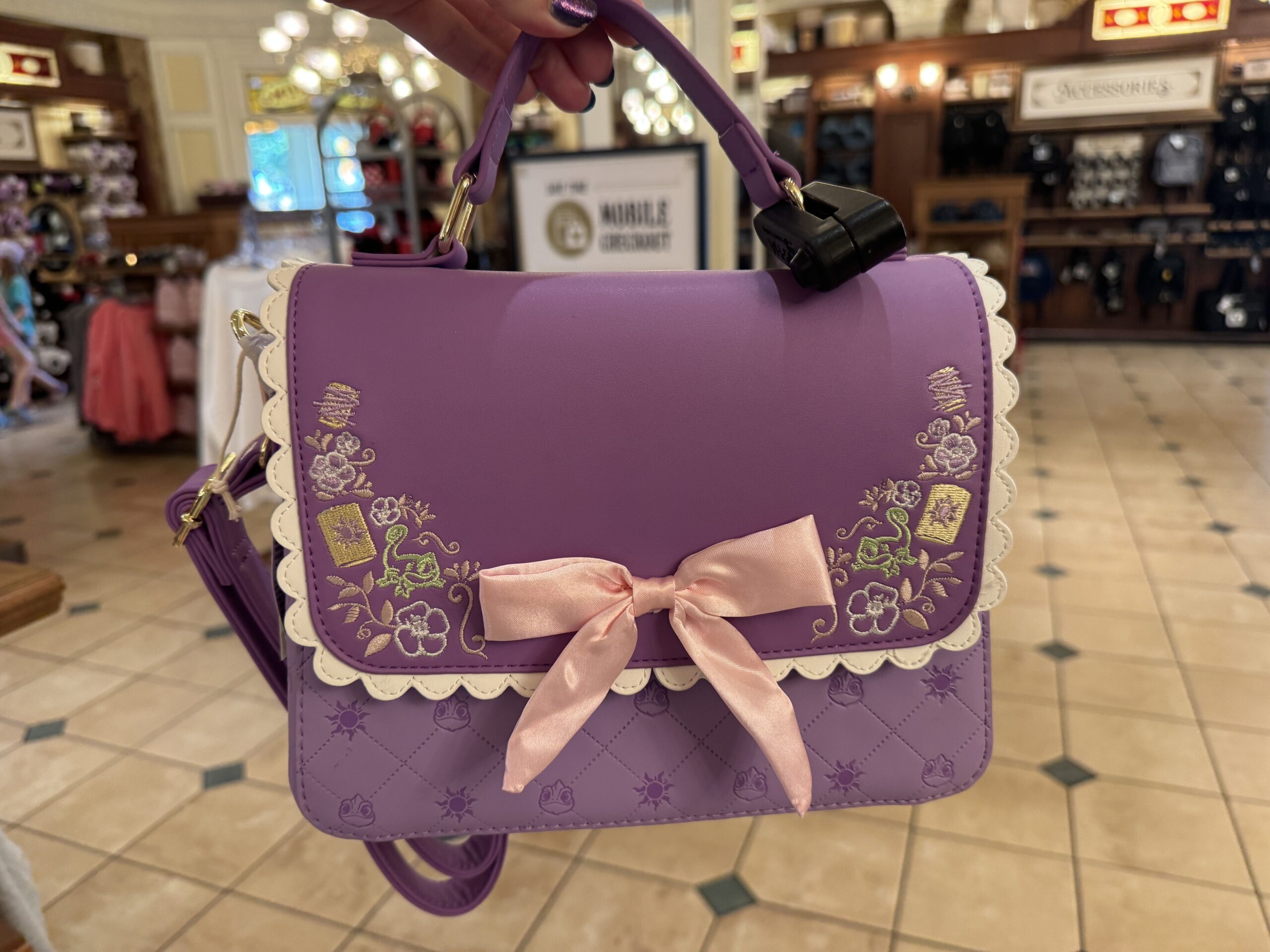 Rapunzel and Ariel Loungefly Handbags Arrive at Walt Disney World