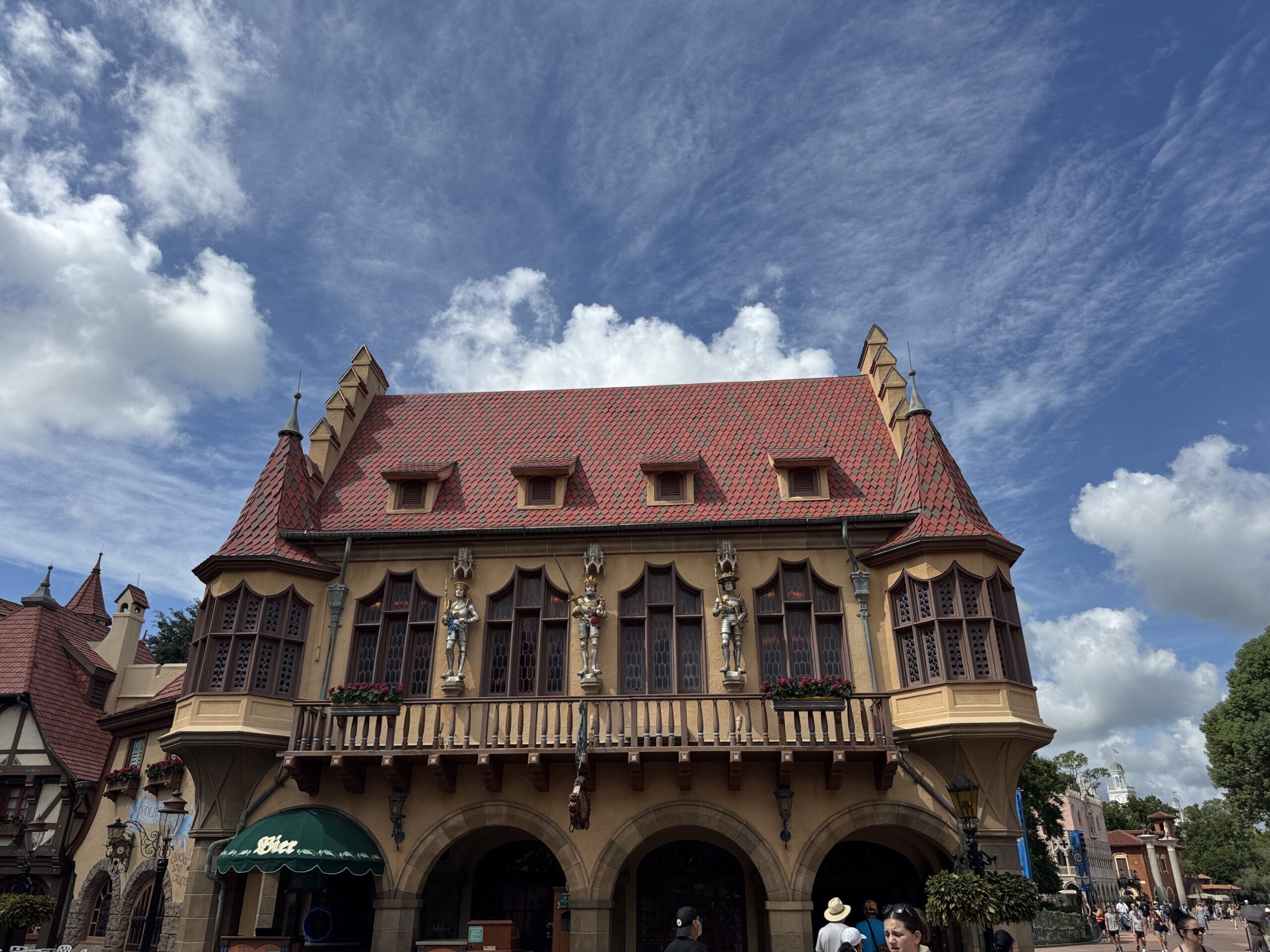 Germany Pavilion Roof Shingles Replaced, Restrooms Still Closed at EPCOT