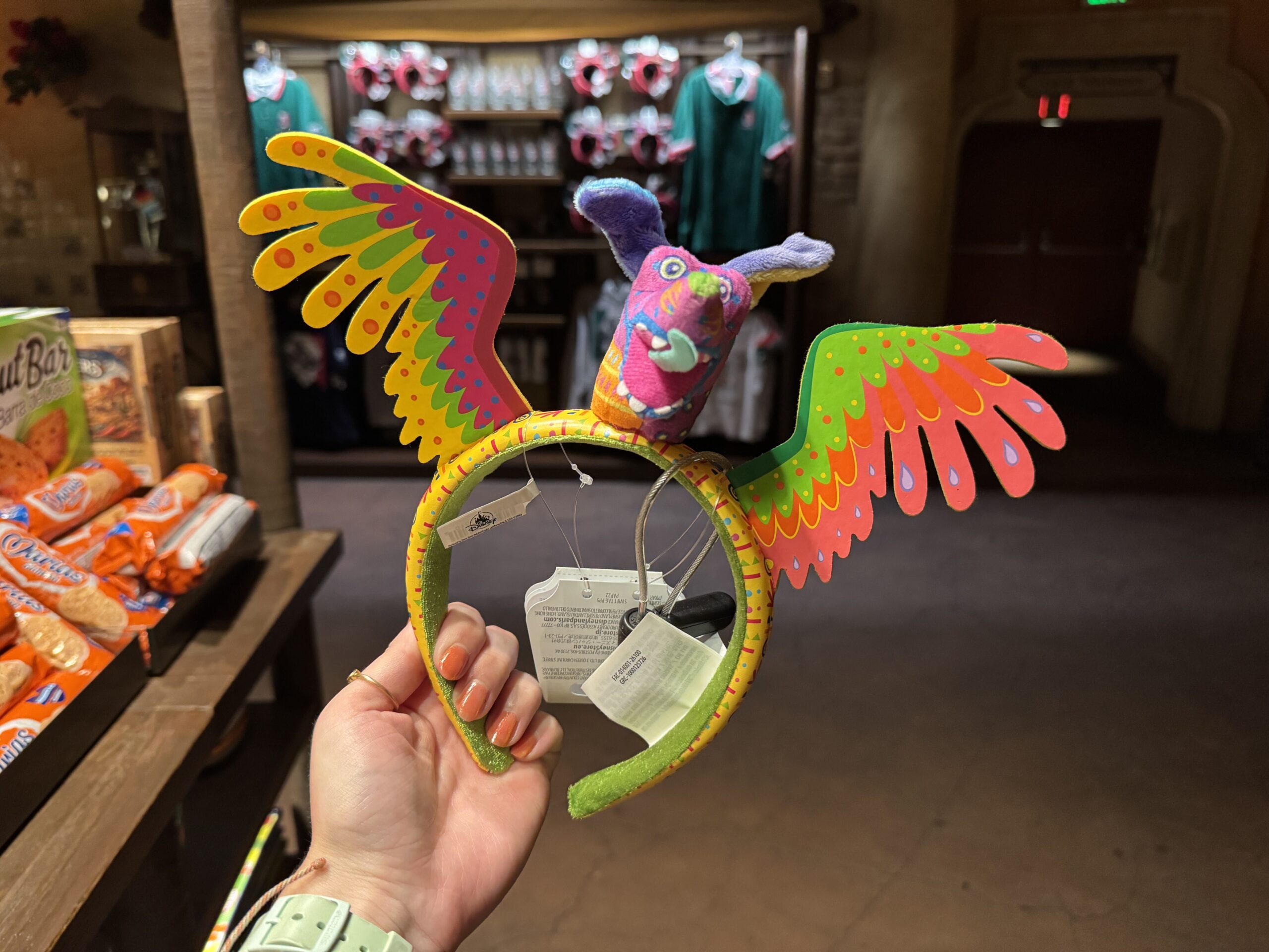 Dante Alebrije Ear Headband Arrives at Mexico Pavilion in EPCOT