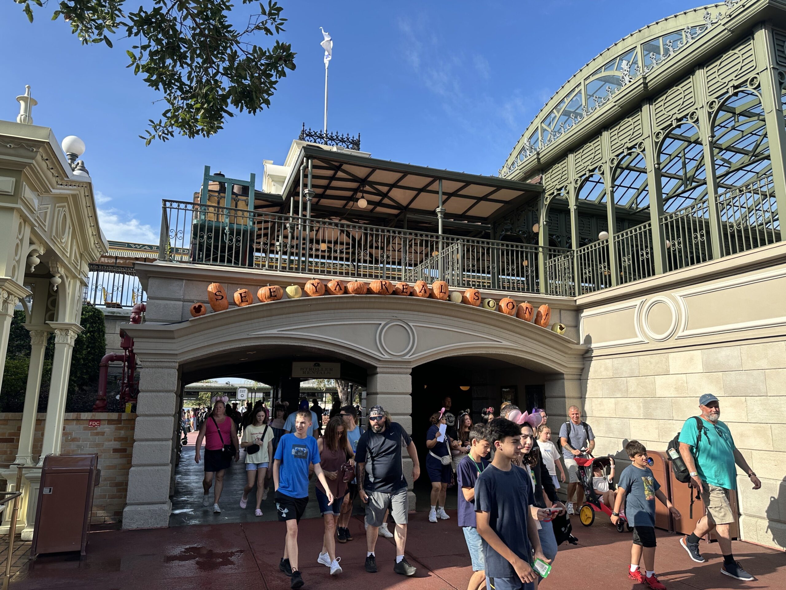 First 2026 Fall Decorations Installed at Magic Kingdom