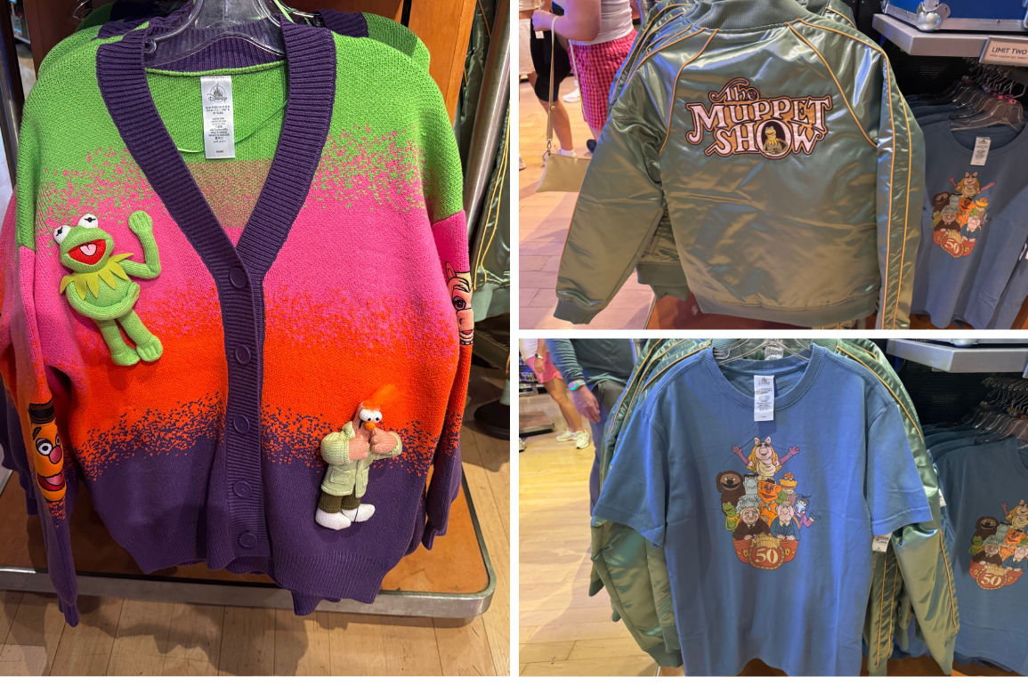 Celebrate the Muppets Show's 50th anniversary in style with threads featuring the gang.