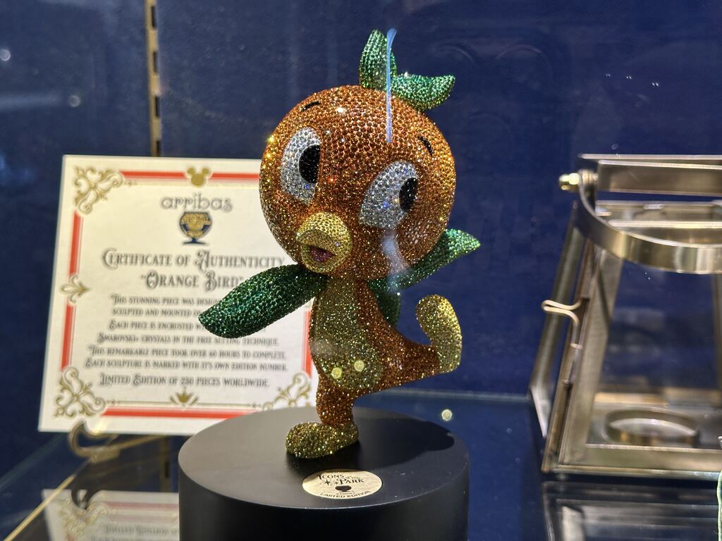 Limited Edition Orange Bird Swarovski Figure Now Available at Walt Disney World