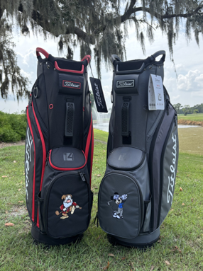 Mickey and Grumpy golf bags available at Palm and Magnolia pro shop at Walt Disney World