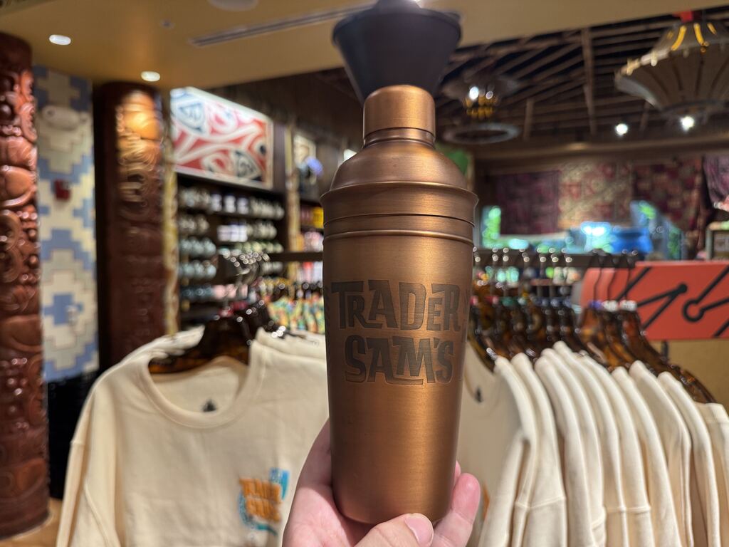 Updated Trader Sam’s Shaker Cup and 15th Anniversary Glass Arrive at Walt Disney World