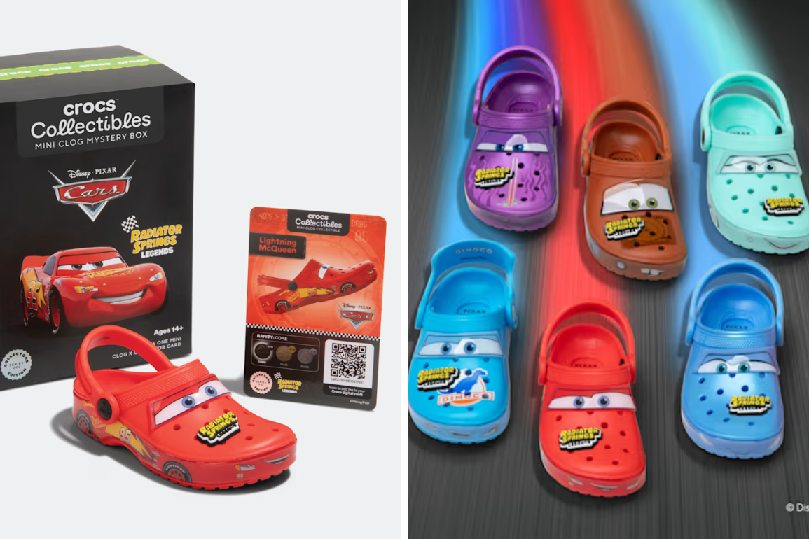 Mini 'Cars' Character Crocs Mystery Boxes Coming Soon Online - WDWNT