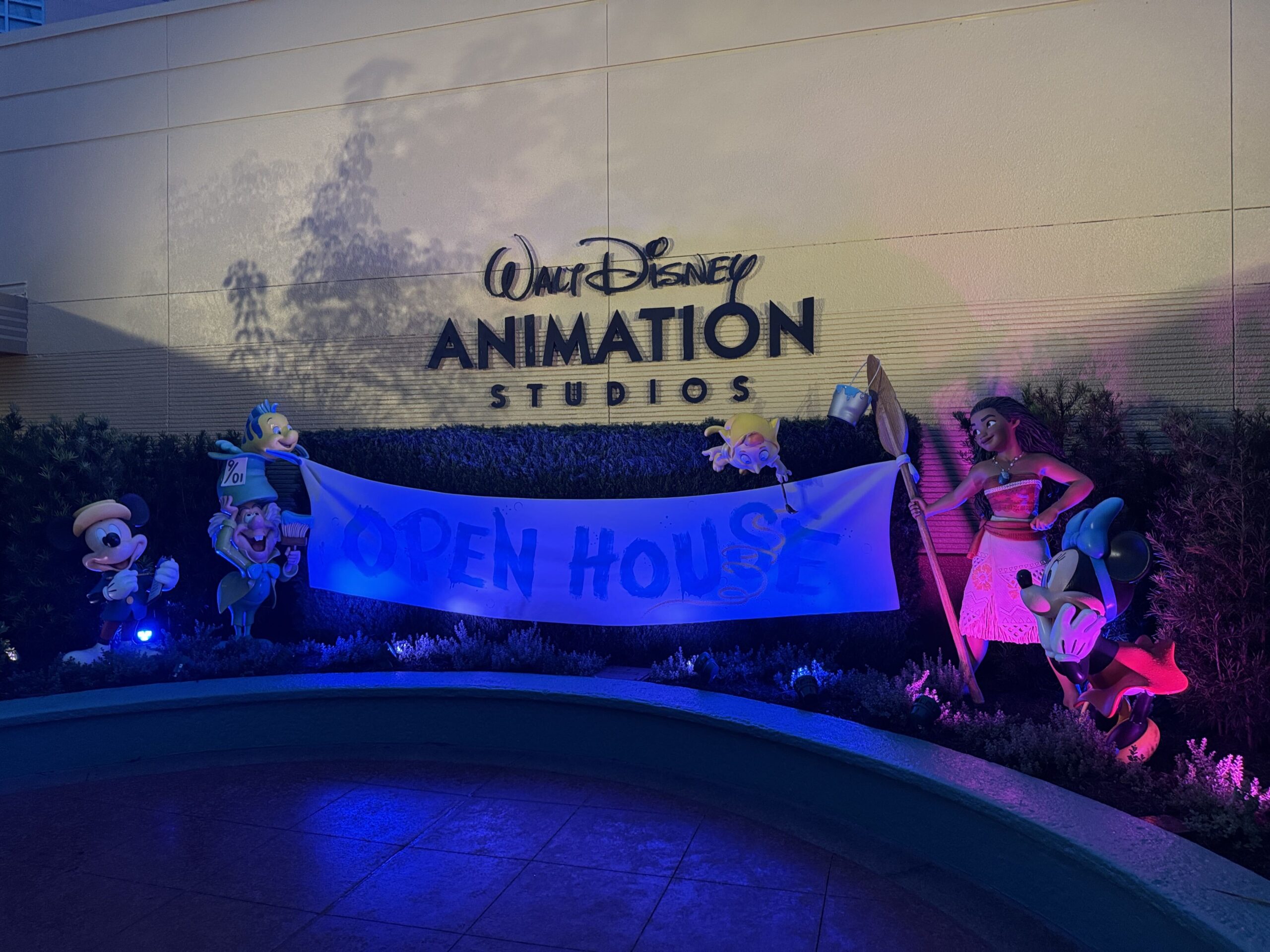 PHOTOS: Nighttime Tour of Animation Courtyard at The Magic of Disney Animation in Disney's Hollywood Studios