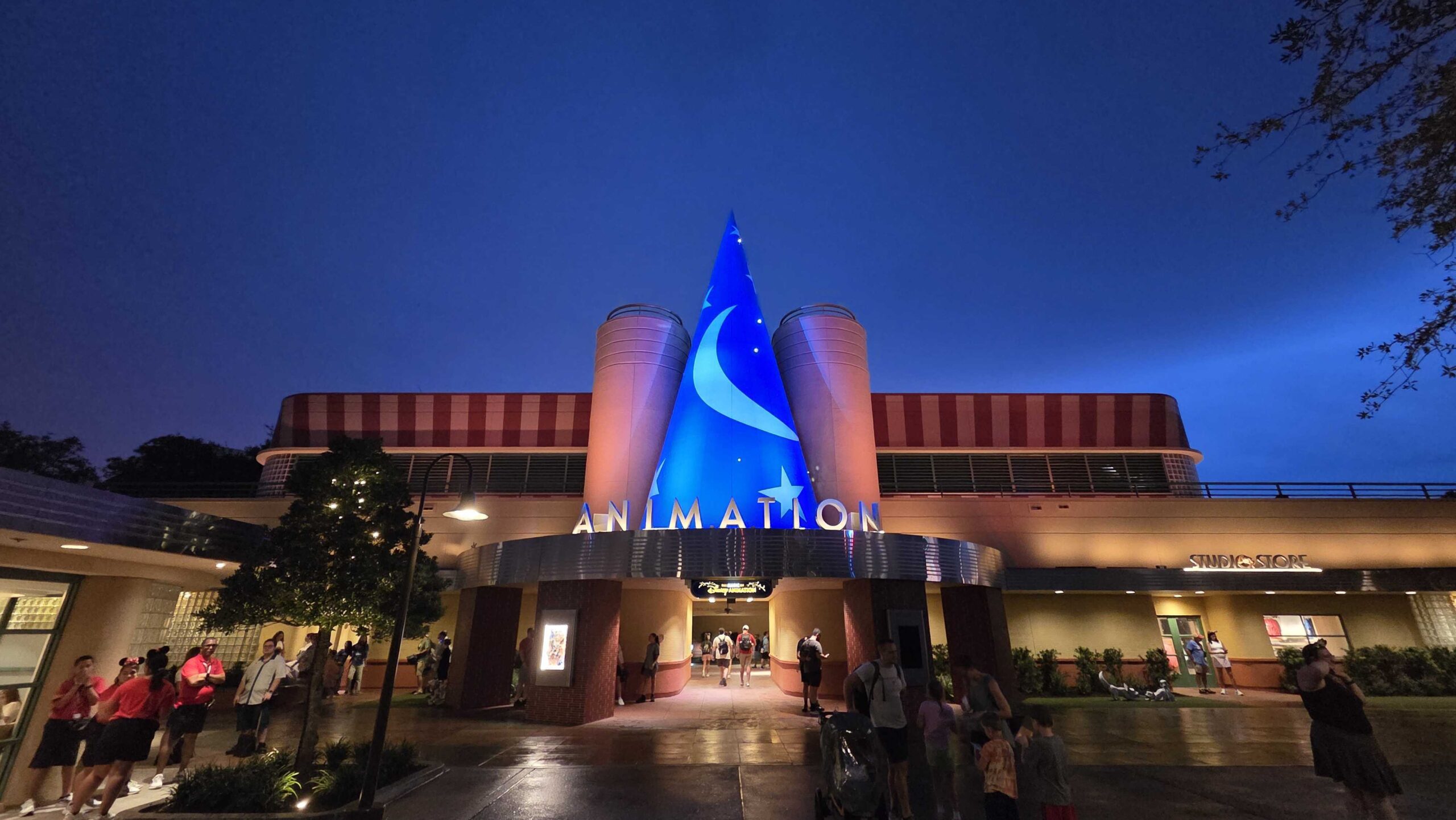 PHOTOS: Nighttime Tour of Animation Courtyard at The Magic of Disney Animation in Disney's Hollywood Studios