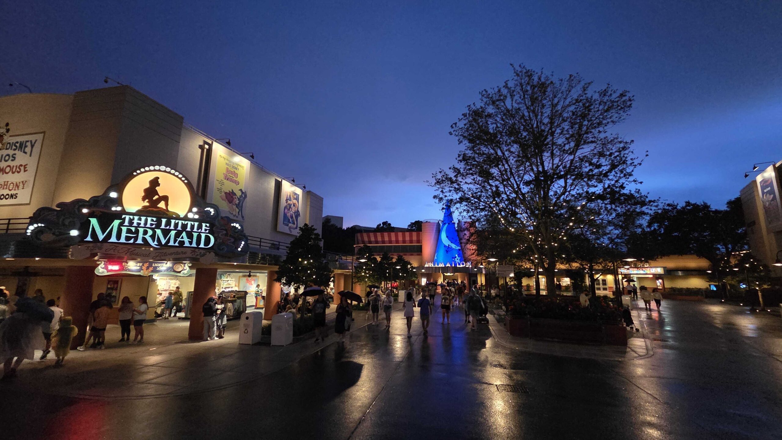 PHOTOS: Nighttime Tour of Animation Courtyard at The Magic of Disney Animation in Disney's Hollywood Studios