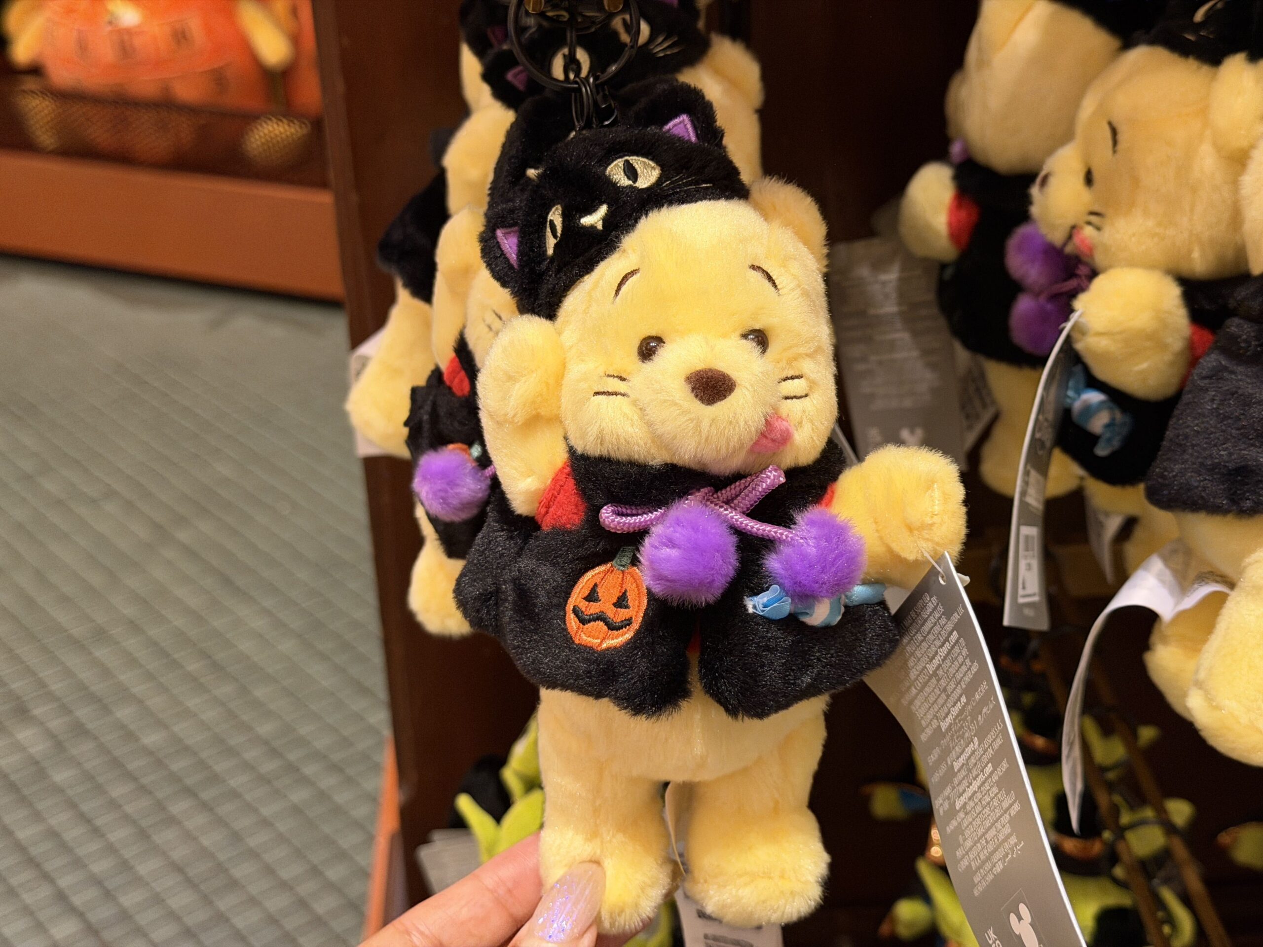 Mickey Mouse, Donald Duck, Winnie the Pooh, and Green Alien Halloween Costume Bag Charms Arrive at Disneyland
