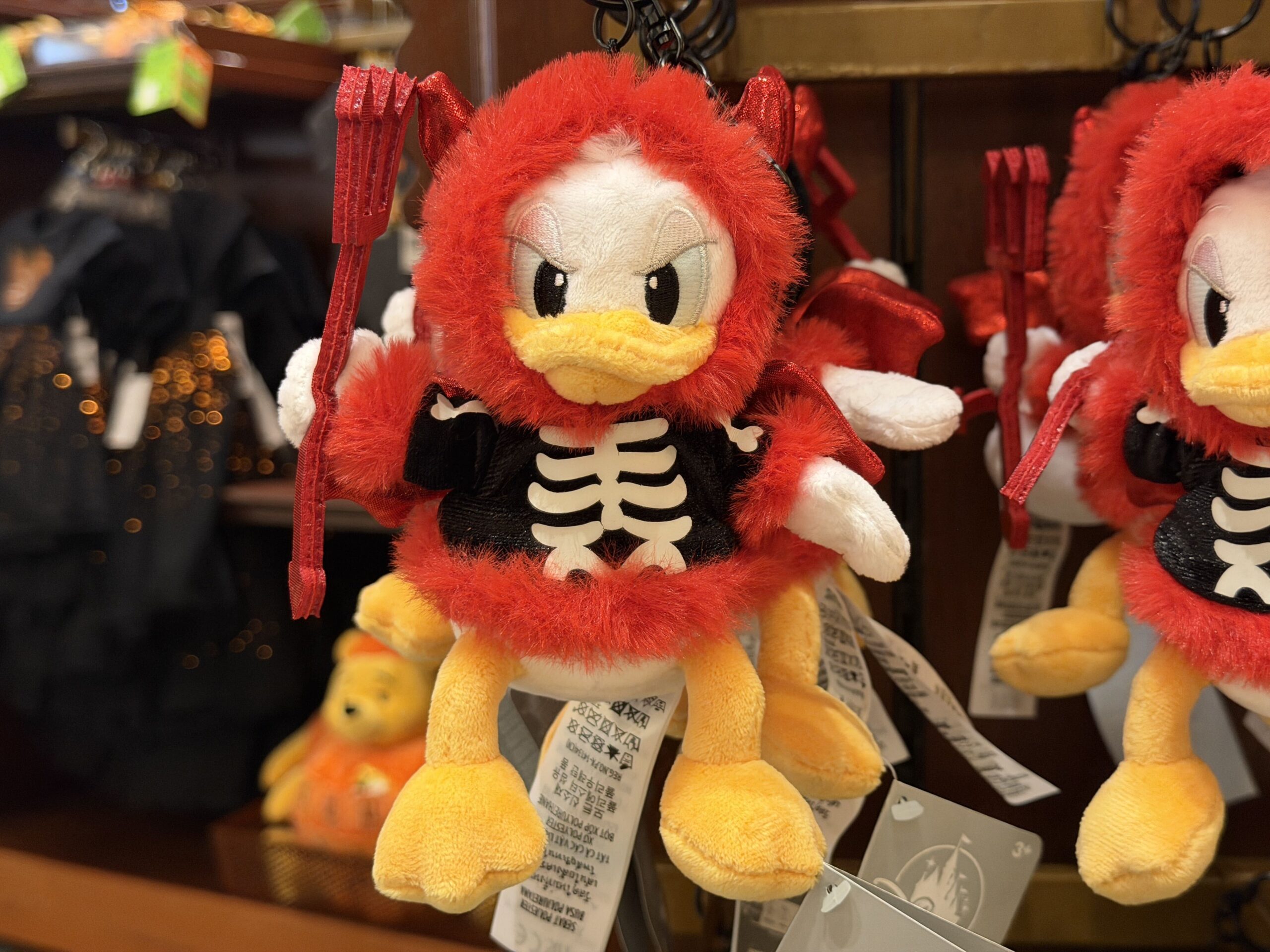 Mickey Mouse, Donald Duck, Winnie the Pooh, and Green Alien Halloween Costume Bag Charms Arrive at Disneyland