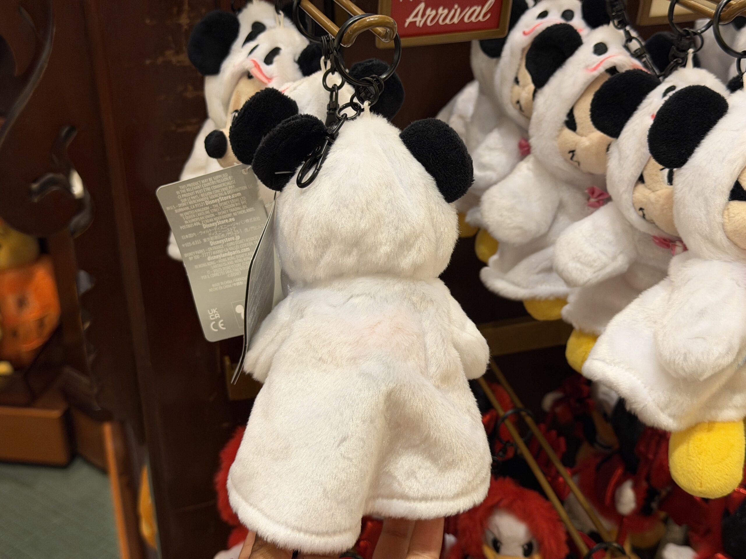 Mickey Mouse, Donald Duck, Winnie the Pooh, and Green Alien Halloween Costume Bag Charms Arrive at Disneyland