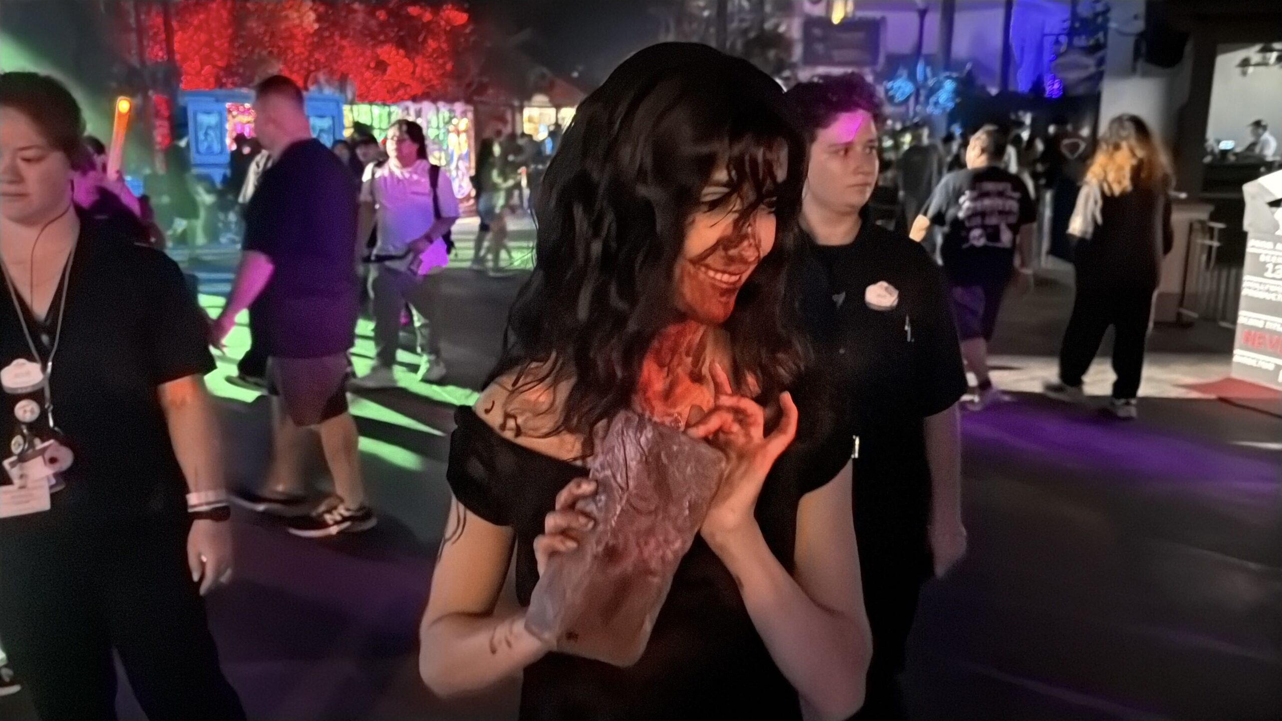 Nikki From 'Obsession' Stalks the Streets of Universal Studios Hollywood Halloween Horror Nights 2026