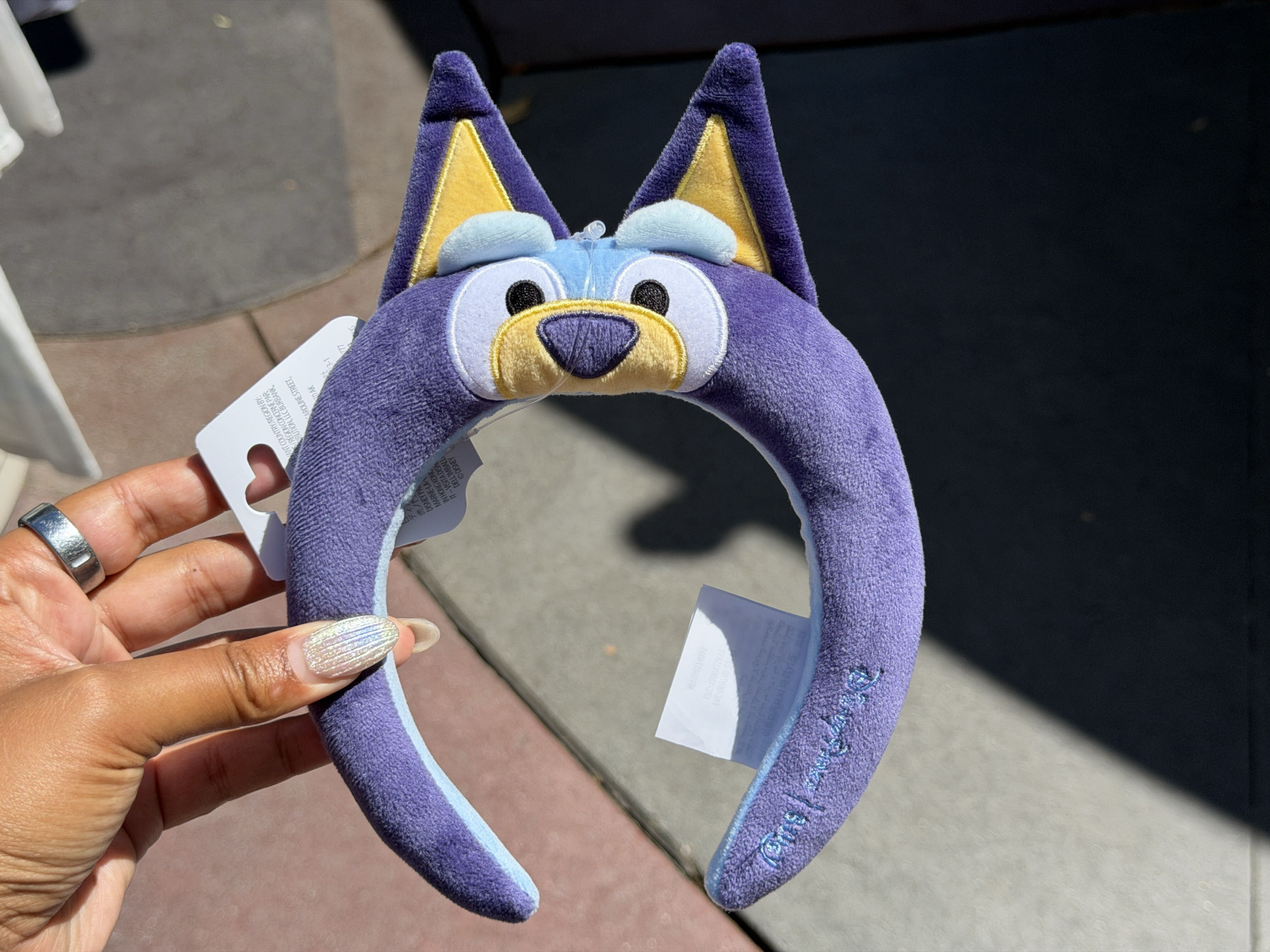 Bluey and Bingo Headbands and Bubble Wand Arrive at Disneyland