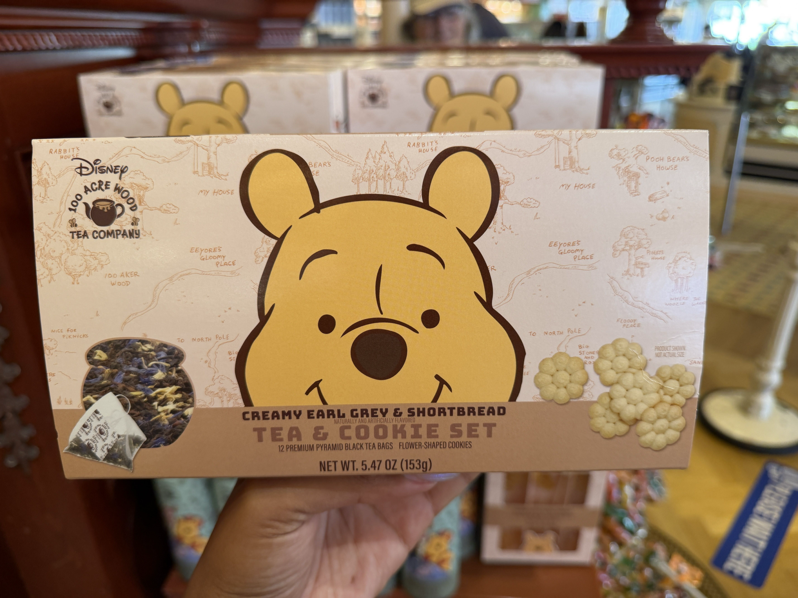 A new Winnie the Pooh tea and cookie set has been added to the 100 Acre Wood Tea Company collection.