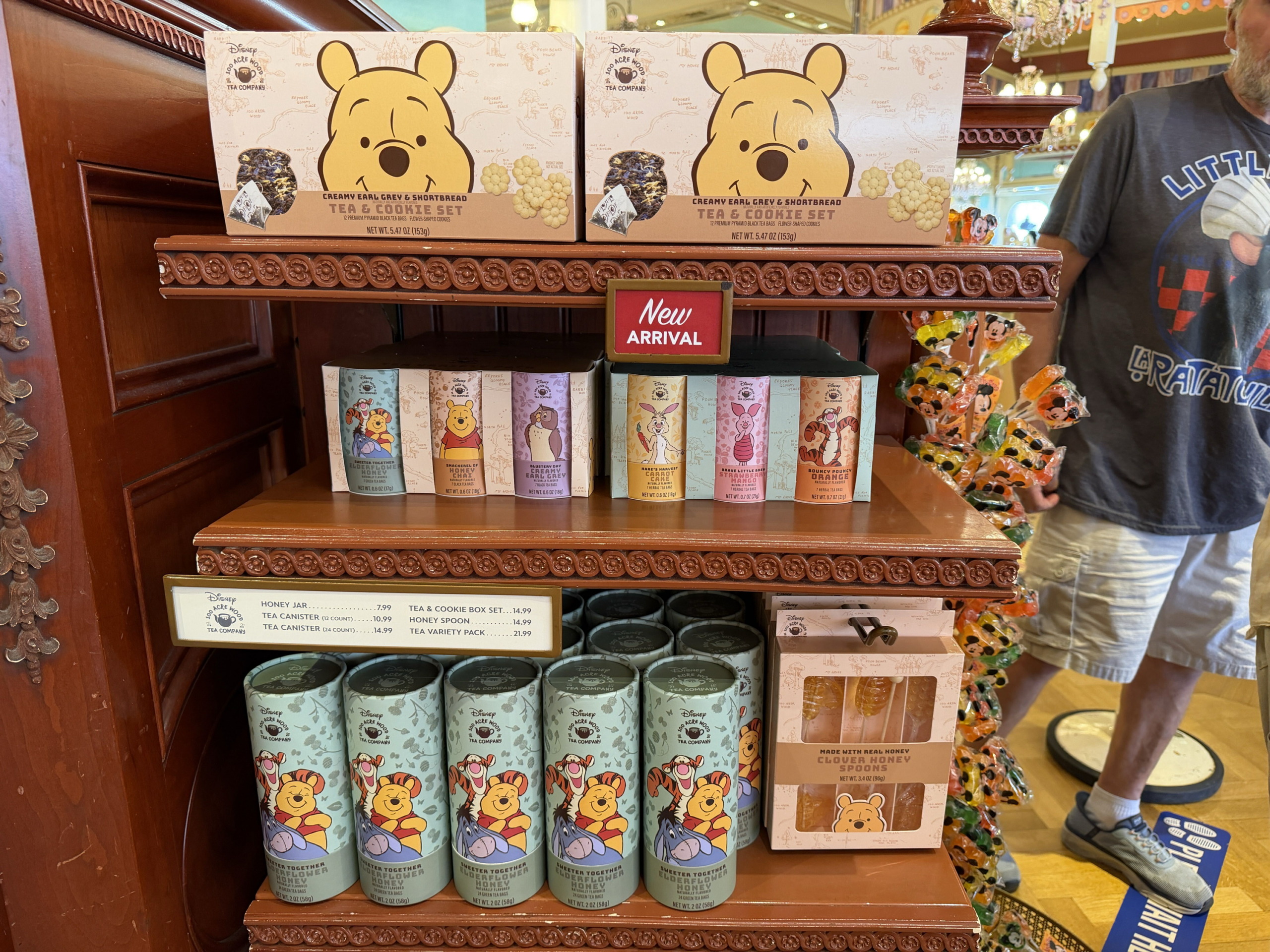 Winnie the Pooh Tea & Cookie Set Joins 100 Acre Wood Tea Company Collection at Disneyland