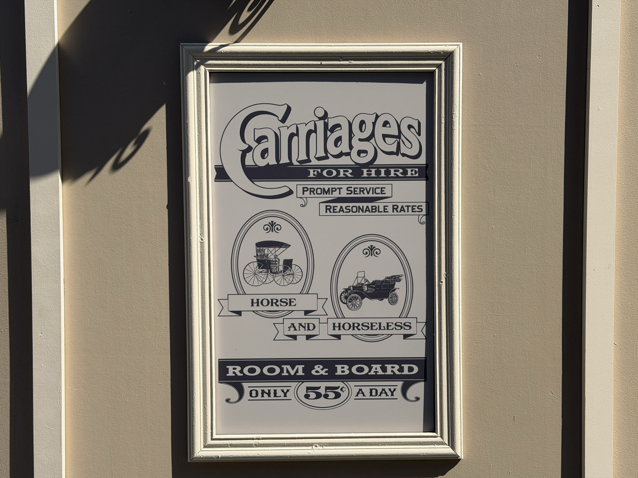 Themed construction walls and scrim are now up at the character meet location next to Disney Showcase on Main Street, U.S.A. at Disneyland.