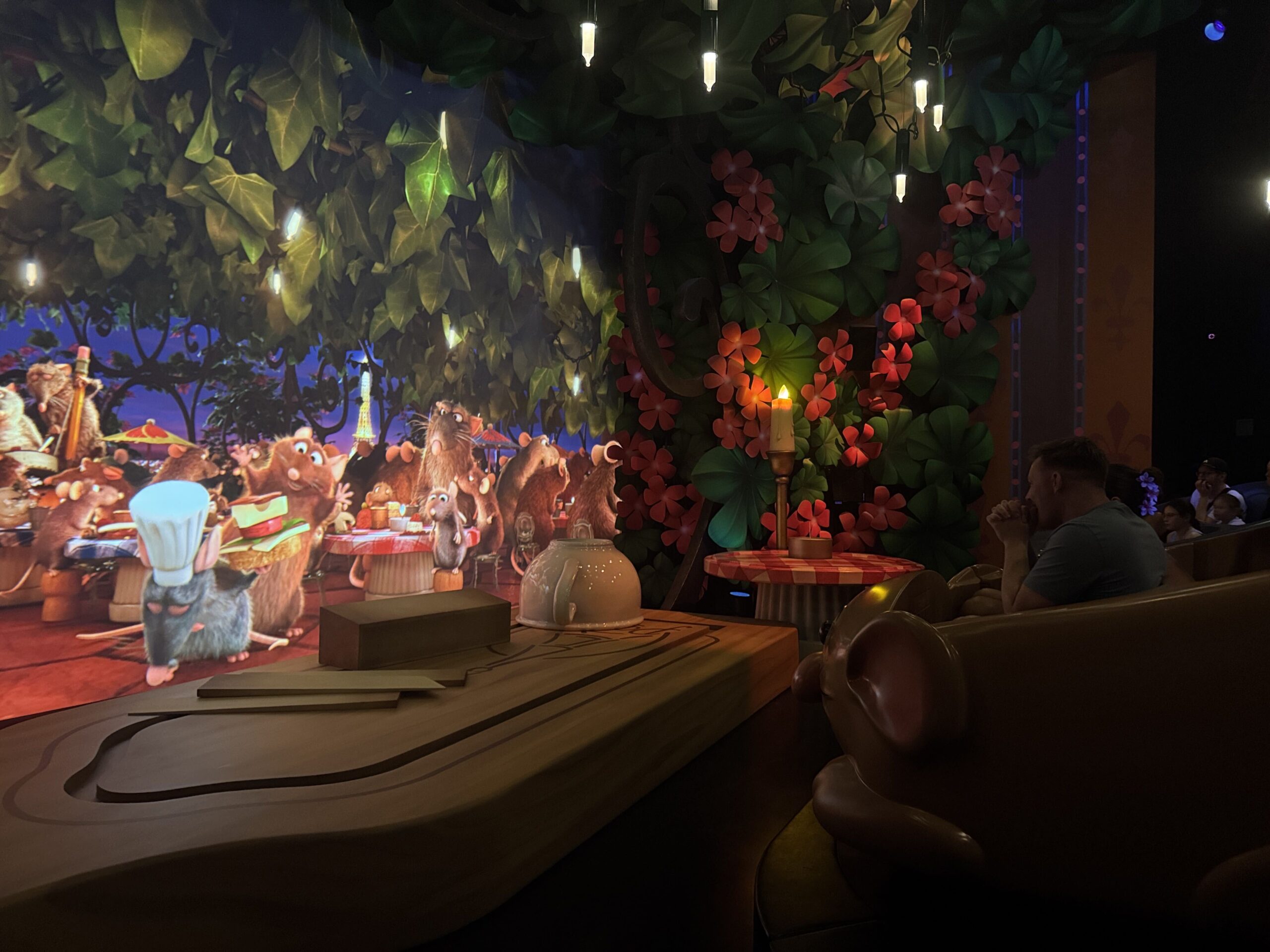 Walt Disney World has finally added new camouflage props to Remy's Ratatouille Adventure in EPCOT.
