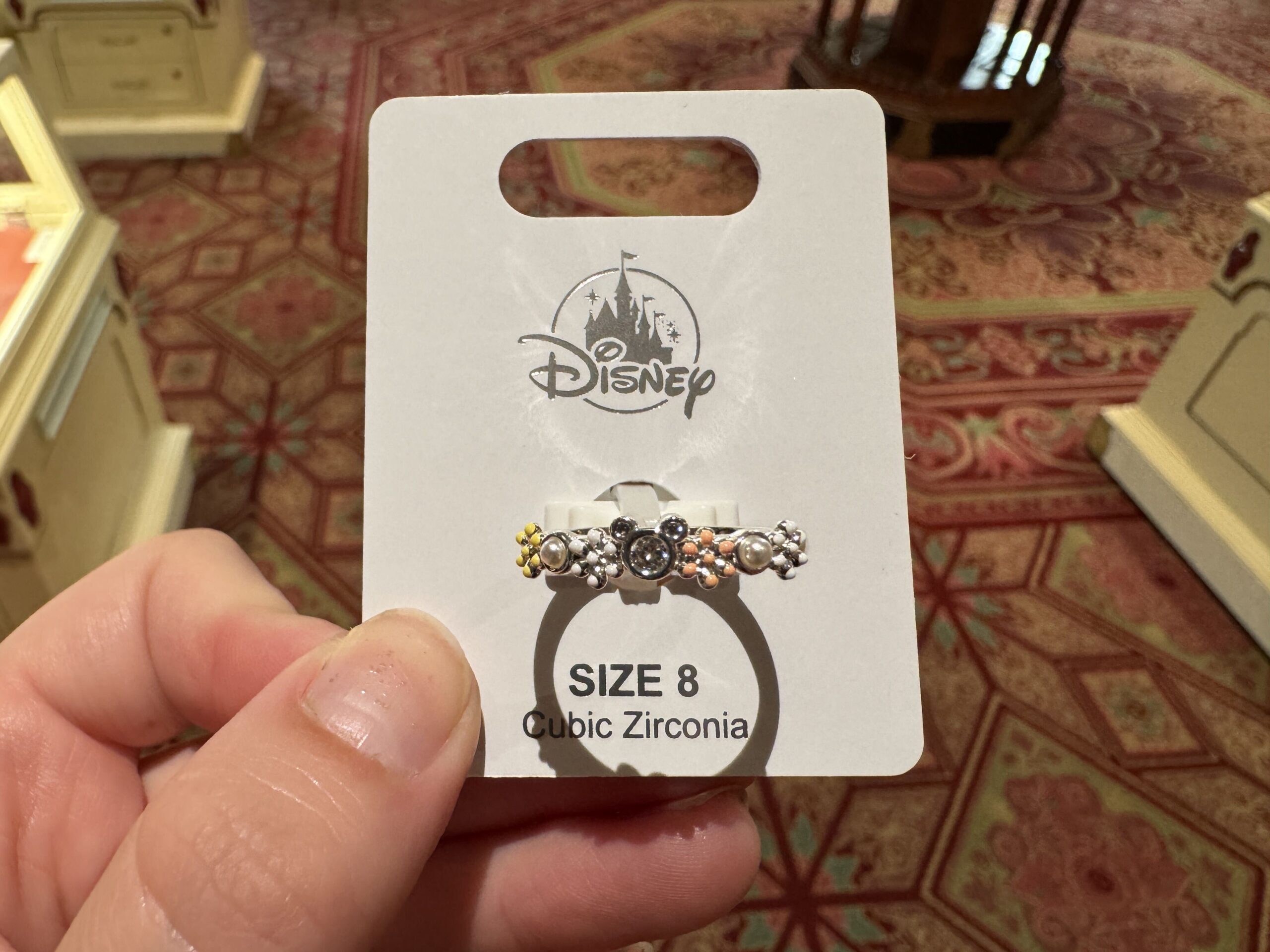 Mickey Mouse Ring with Daisies Spotted at Walt Disney World