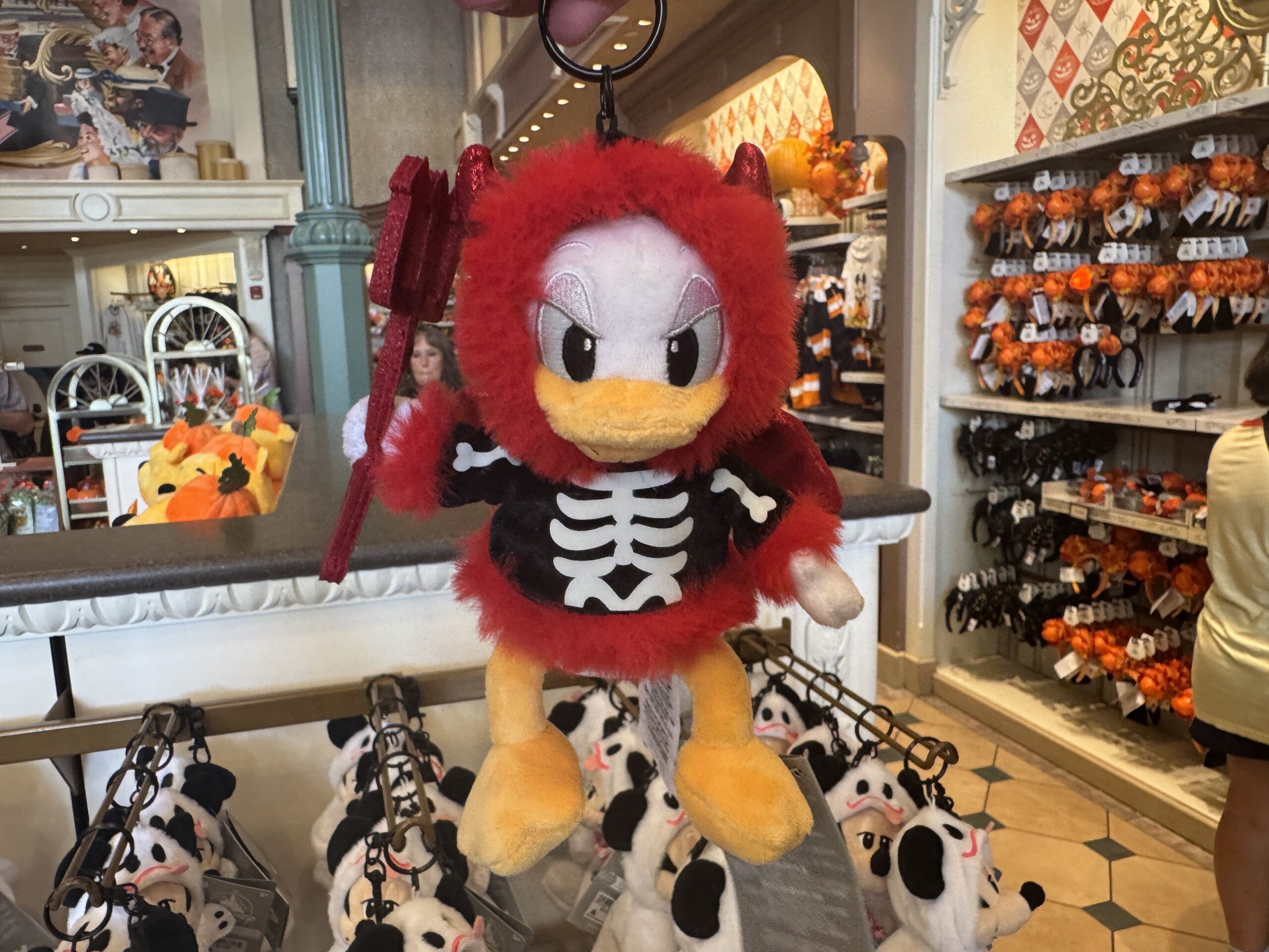 Donald Halloween keychain