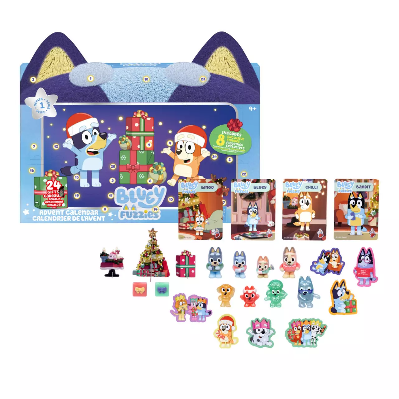 Bluey advent calendar available at Disney Store Online