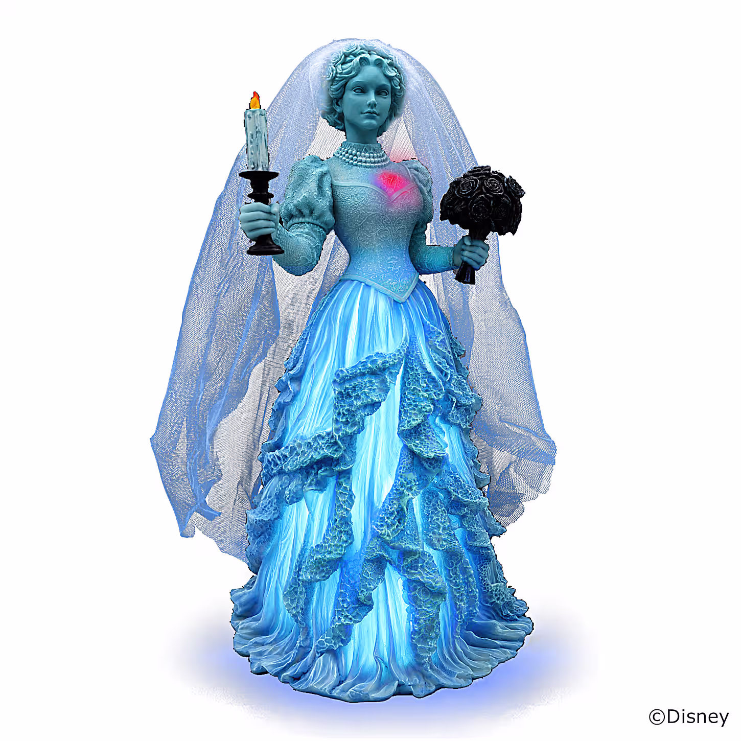 Haunted Mansion Bride Illuminated Figure - $139.99