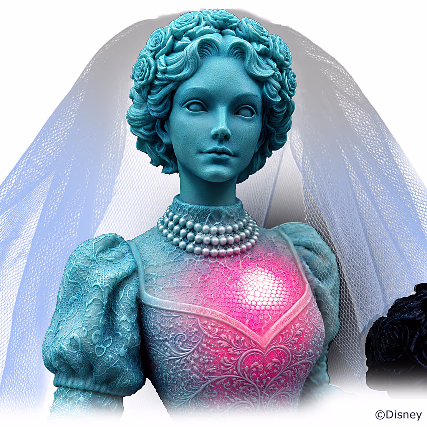 Haunted Mansion Bride Illuminated Figure - $139.99