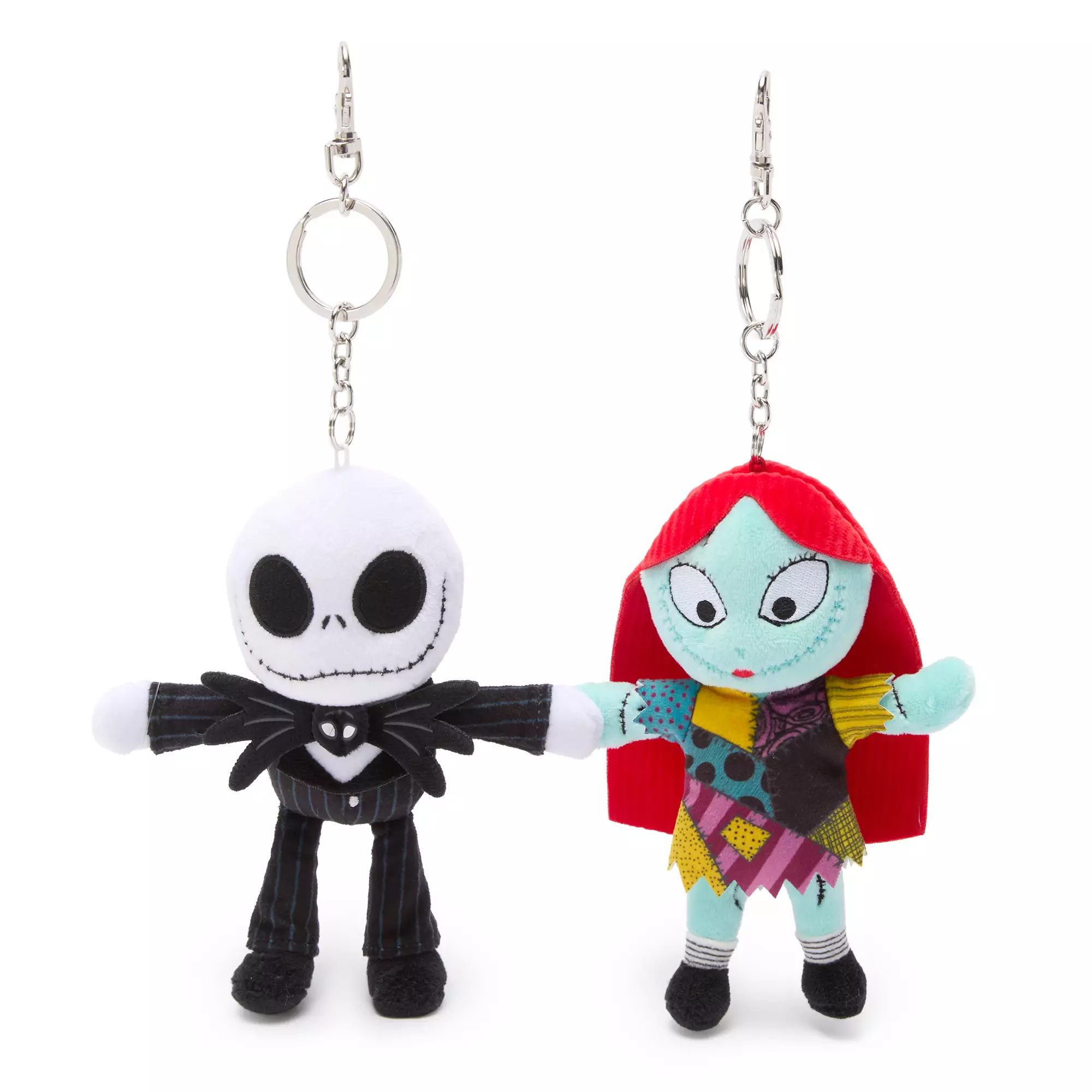 Jack Skellington and Sally Plush Keychain Set - $29.99