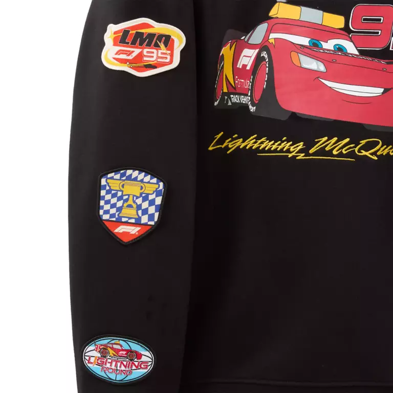 New Cars x Formula 1 collection has released onto the Disney Store, including this pullover sweatshirt
