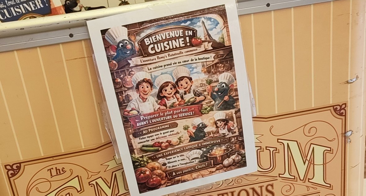 Remy, Is That You?!? Disneyland Paris Under Scrutiny for Multiple Installations of AI Art Across Resort - WDWNT