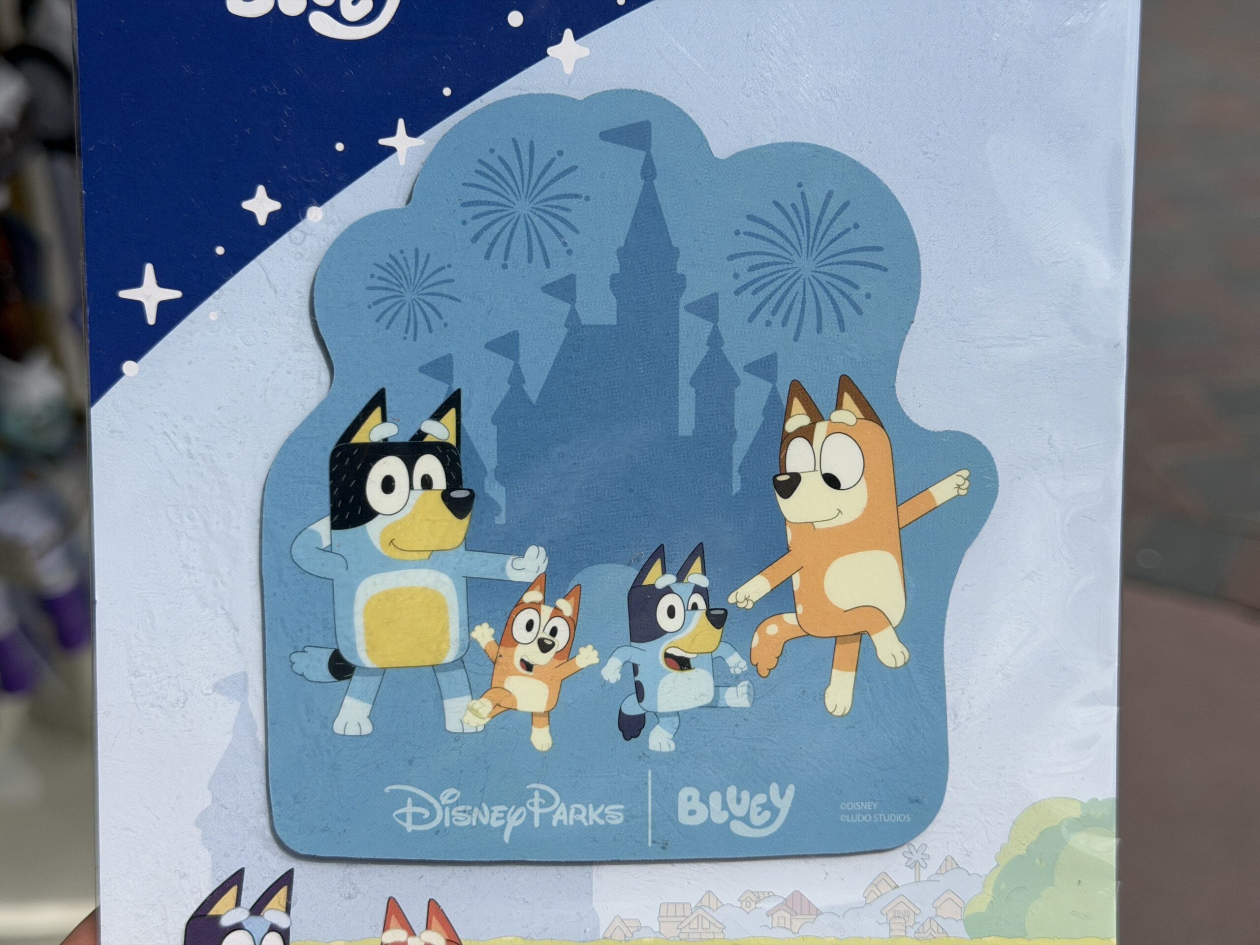 Bluey Car Magnet - $11.99