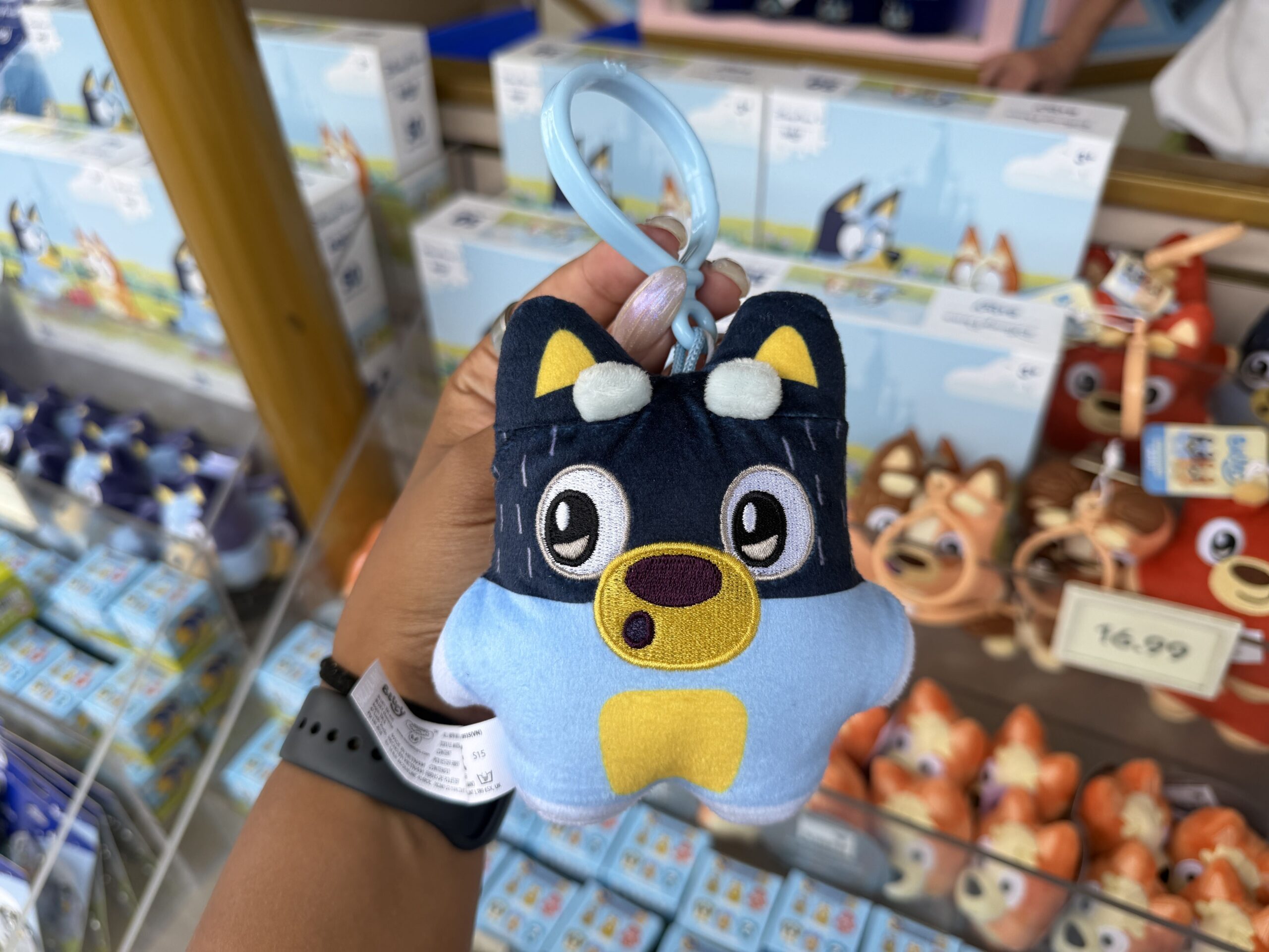 ‘Bluey’ Car Magnets and Plush Keychains Arrive at Disneyland Resort