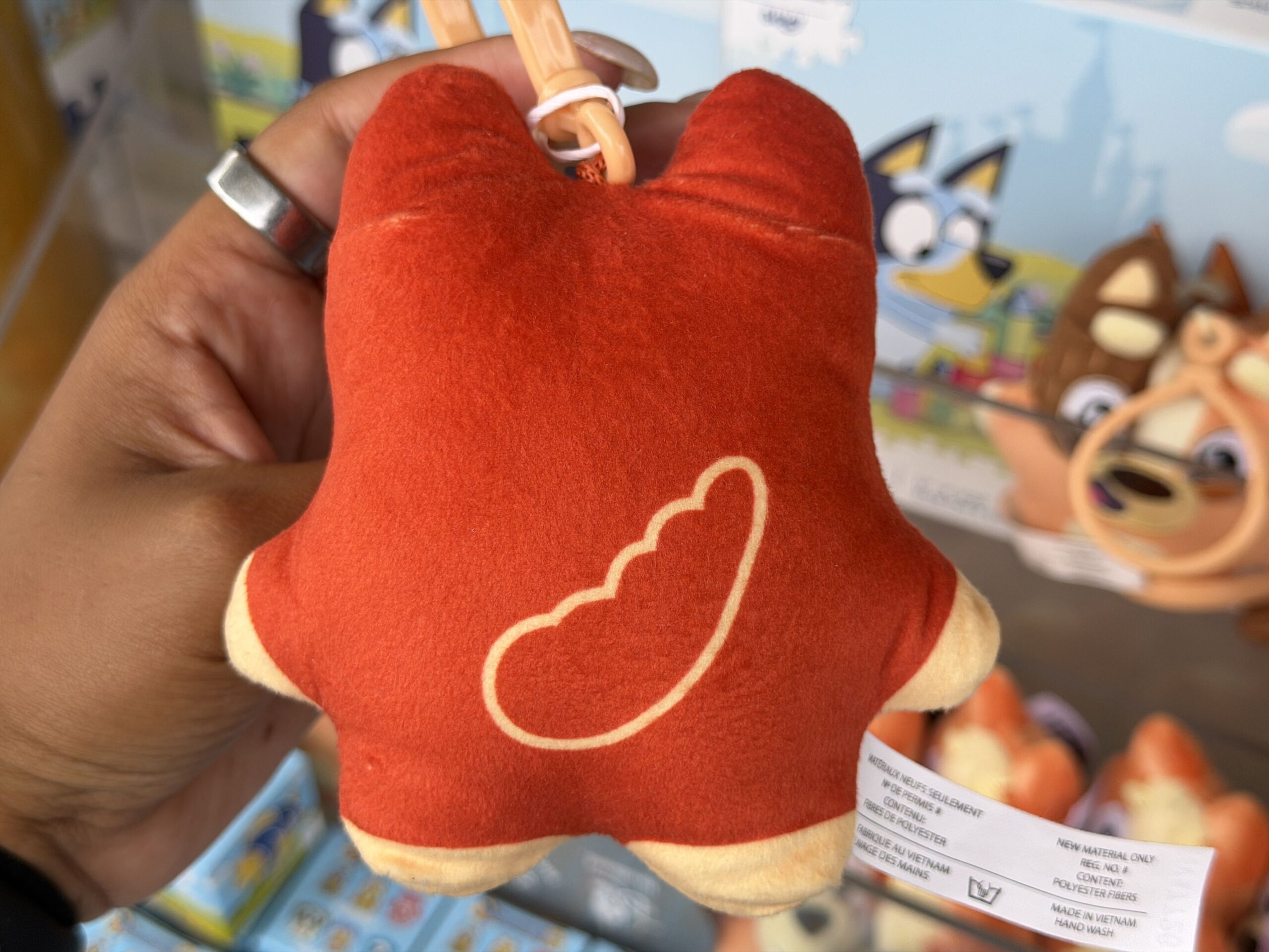 Rusty Plush Keychain - $16.99