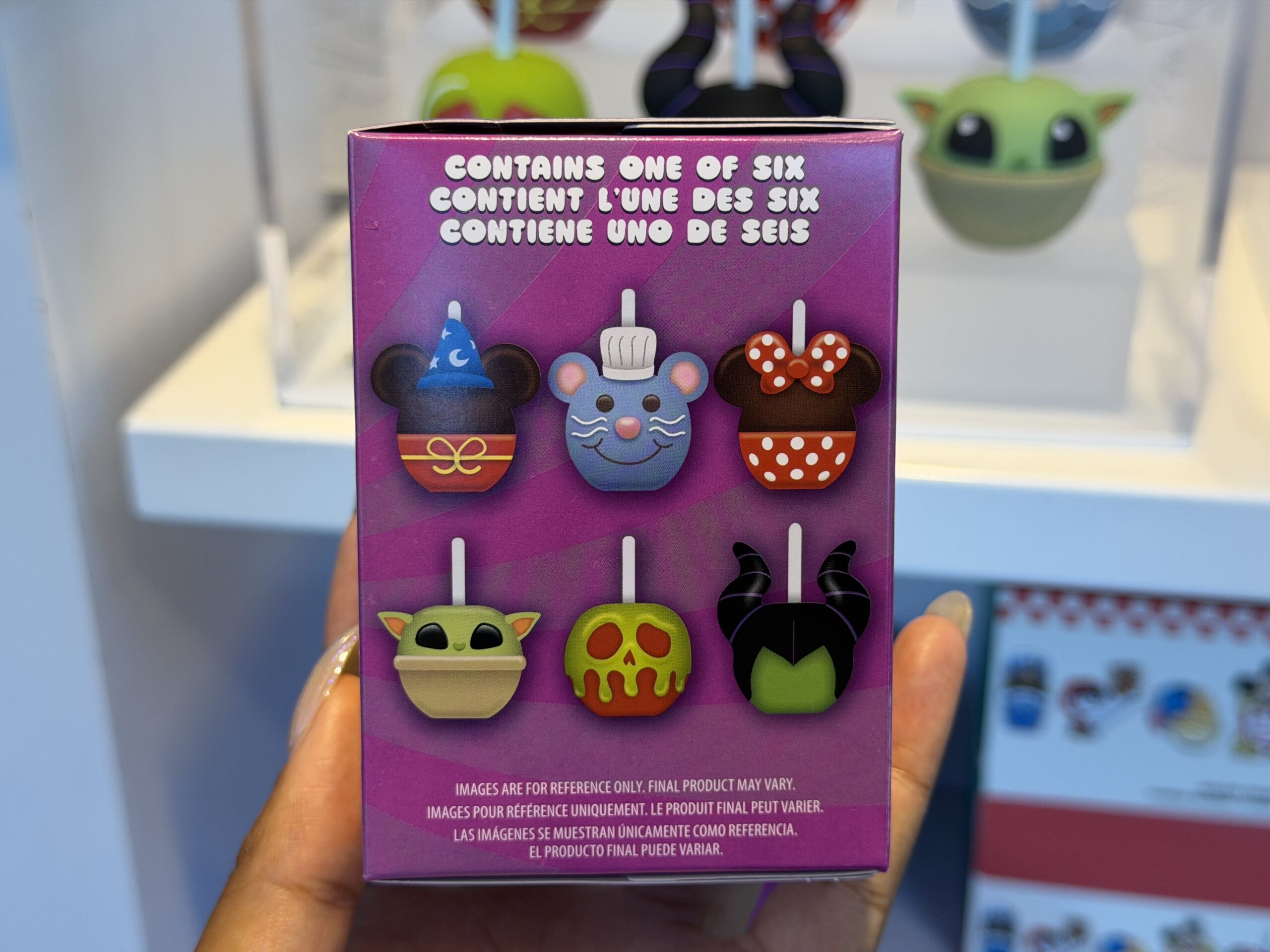 These mystery boxes are also available as single figurines. When you purchase a single box, it will be a surprise which figurine is inside. 