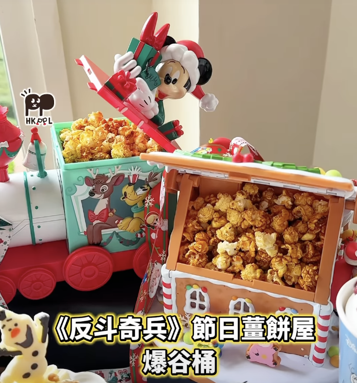 FIRST LOOK: Toy Story Gingerbread House and Christmas Mickey Mouse Train Popcorn Buckets Coming to Disney Parks