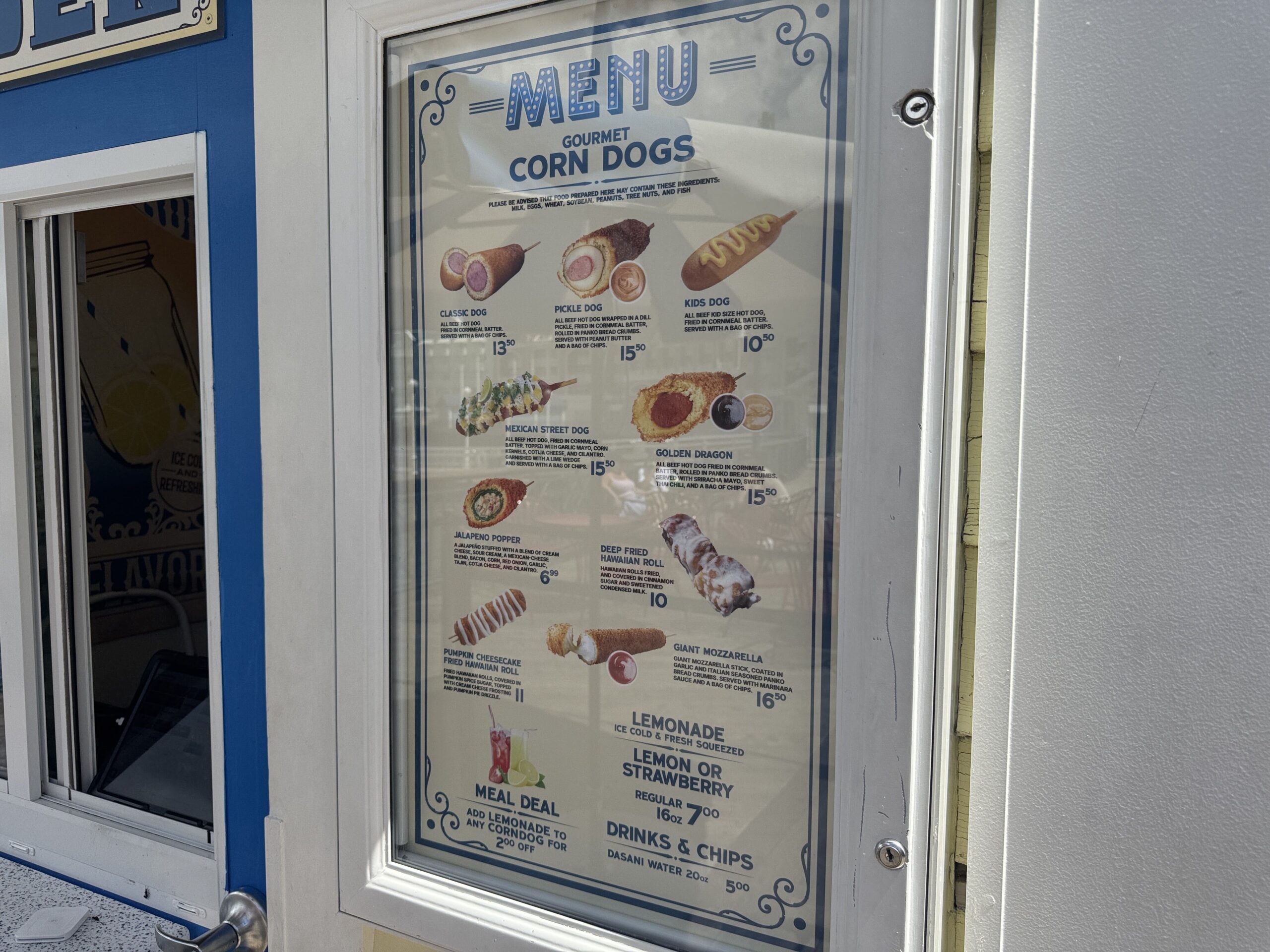 REVIEW: Pumpkin Cheesecake Fried Hawaiian Roll by Blue Ribbon Corn Dogs at Walt Disney World