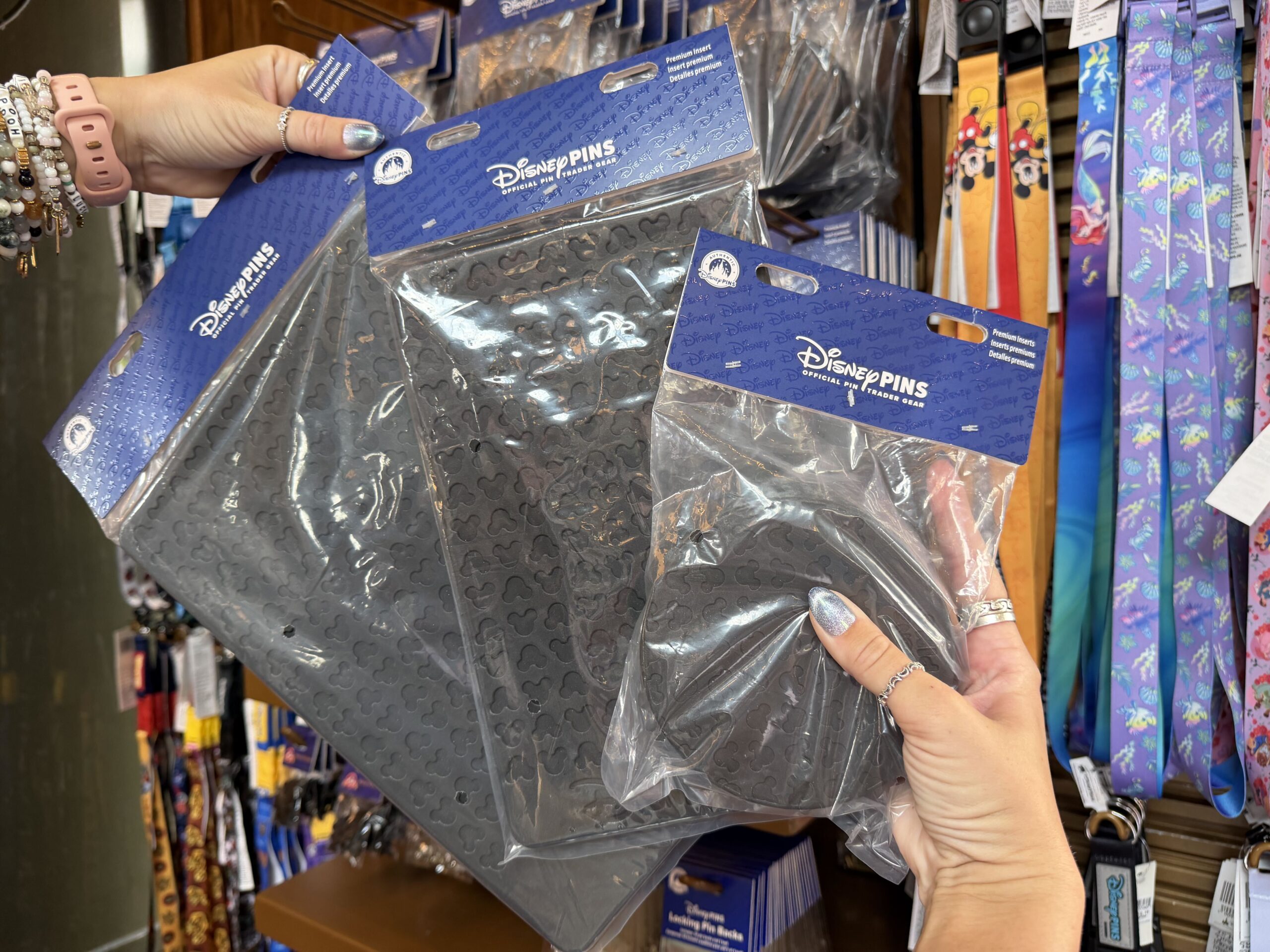 New pin board inserts by DisneyPINS Official Pin Traders Gear are now available at Walt Disney World.