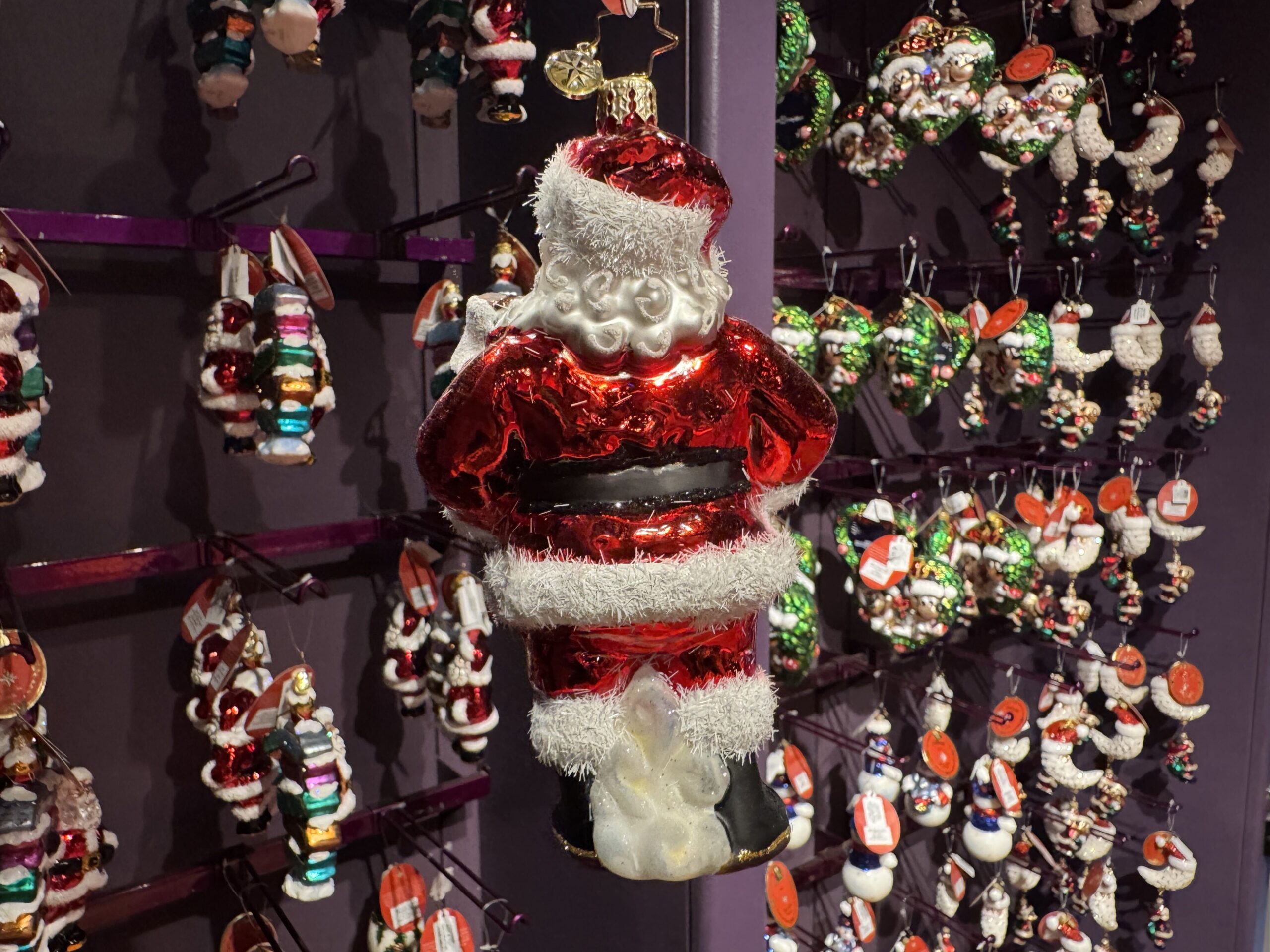 Santa with Mickey Ice Cream Bar - $86