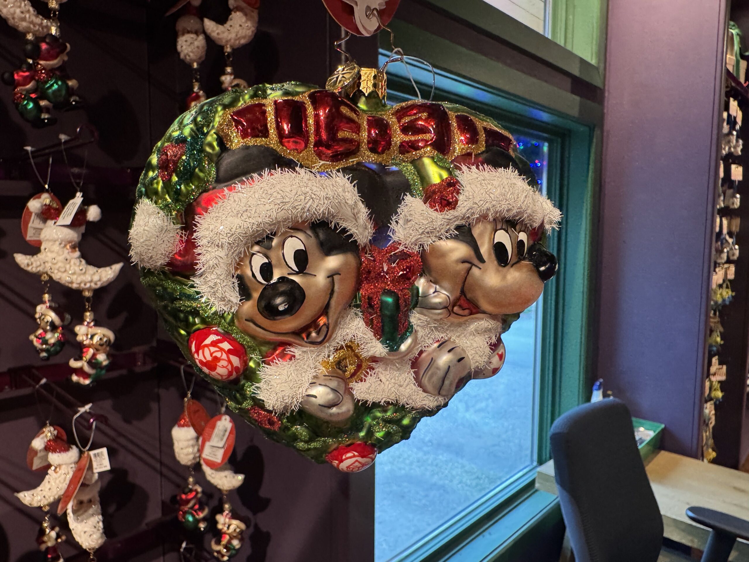 Walt Disney World Mickey and Minnie Wreath - $96